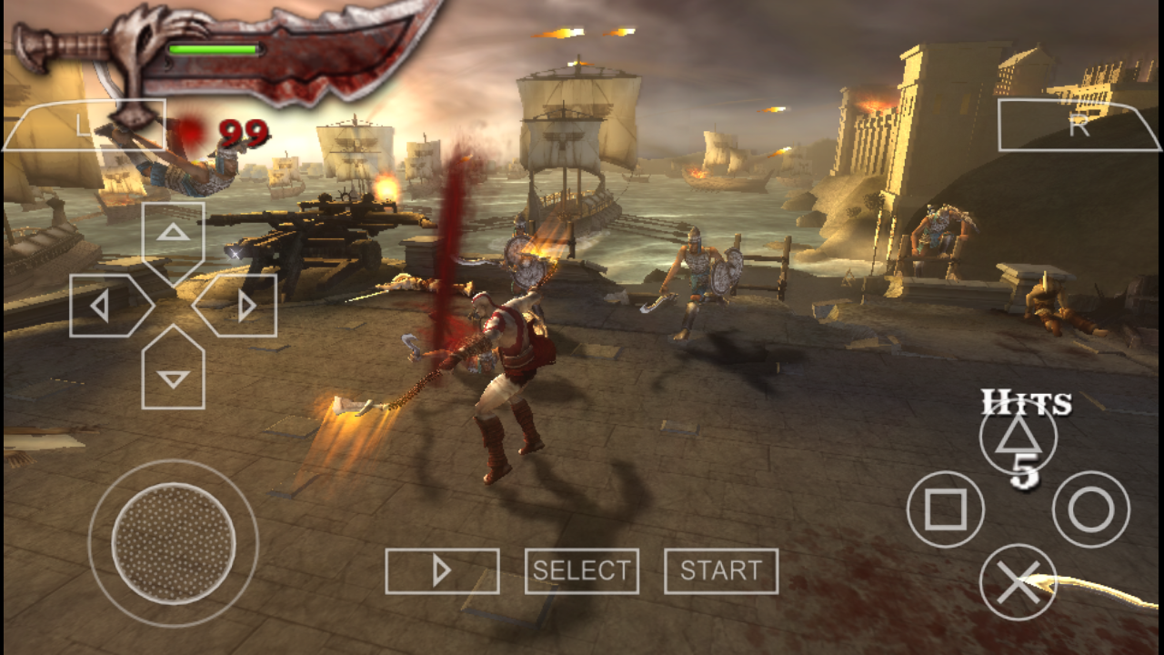 download god of war ppsspp android